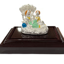 999 Pure Silver Lord Vishnu (Satya Narayana) – 3.0-Inch-Tall Statue / Murti (Figurine