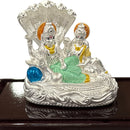999 Pure Silver Lord Vishnu (Satya Narayana) – 3.0-Inch-Tall Statue / Murti (Figurine