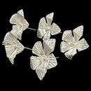 750 Silver Religious Designer Flower (Pack of 5 Flowers) Set