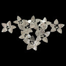 750 Silver Religious Tulsi / Basil Leaves (Pack of 10 branches) Set