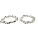 700 Silver Kids Traditional Bell Anklet - Style