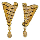 916 Twenty Two Karat (22K) Gold Studded Earrings -Style