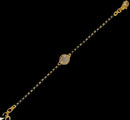 916 Twenty Two Karat (22K) Gold Black Beads Kids 5.0-inch Najariya - Style