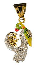 750 Eighteen Carat (18 KT) White Cubic Zirconia Ear Studs & Pendant Set- Style