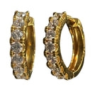 916 Twenty Two Karat (22K) Teens / Adult Hoops -Style