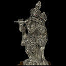999 Pure Silver Radha Krishna idol / Statue / Murti (Figurine