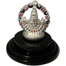 999 Pure Silver Tirupathi Balaji / Venkateshwara  idol - 1.25-inch Tall Statue / Murti  (Figurine