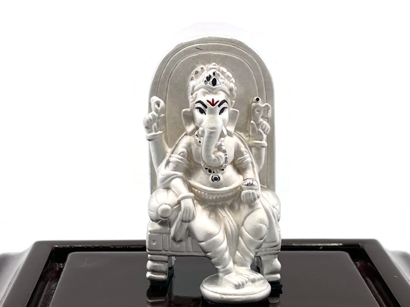 999 Pure Silver Ganesh /Ganpati Pure  Idol/Statue/Murti (Figurine