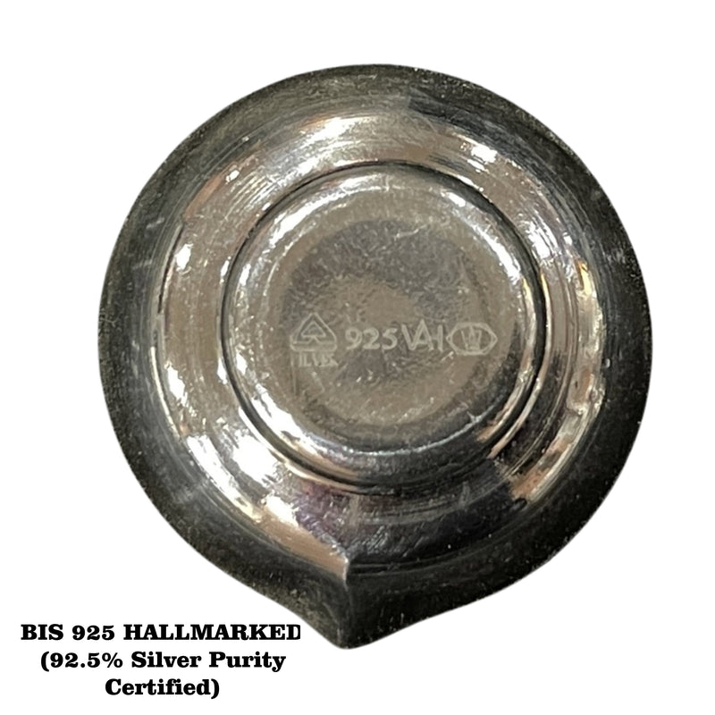 925 Sterling Silver Hallmarked Small Chirag Diyas (Set of Five)