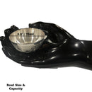 925 Sterling Silver Hallmarked Designer Engraving Puja Bowl - Style