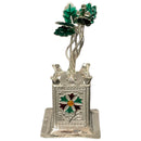 925 Sterling Silver Hallmarked Tulsi Mata / Holy Basil Plant