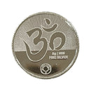 999 Pure Silver Ganesha Lakshmi / Laxmi 5 Grams Coin - Figurine