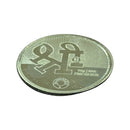 999 Pure Silver Ganesha 10 Gram Meena Coins (Pack of 5 Coins)