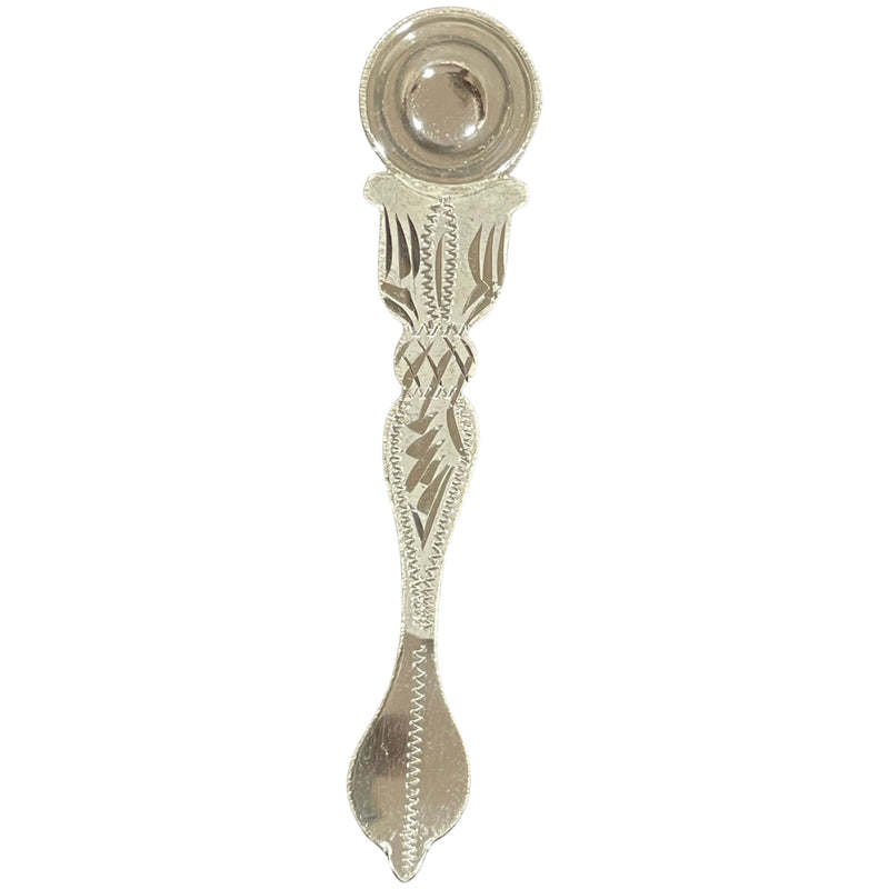 925 Sterling Silver Puja Holy Spoon / Achmani - Style