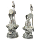 925 Sterling Silver Hallmarked Solid Shiva Lingam idol - Statue / Murti (Figurine