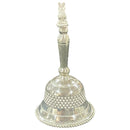 925 Sterling Silver Hallmarked Nandi Handle Puja Bell - Style