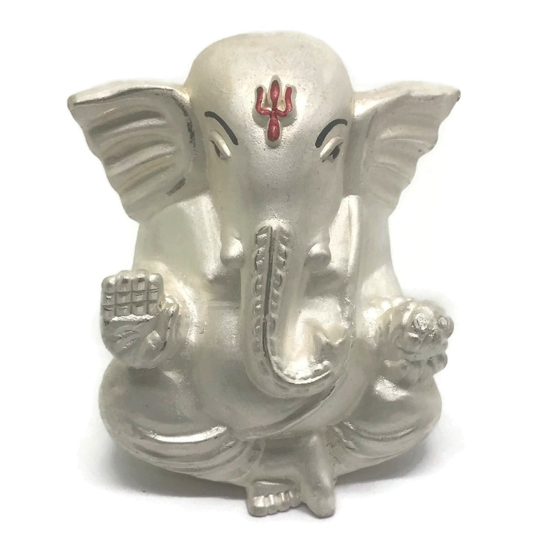 999 Pure Silver Handmade Ganesh / Ganpathi idol / Statue / Murti (Figurine