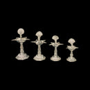 925 Sterling Silver Hallmarked Peacock Deepak (Diya)