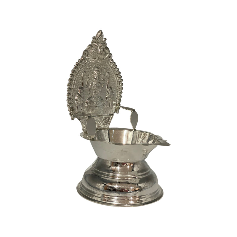 925 Sterling Silver Hallmarked Lakshmi / Kamakshi Deepak (Diya)