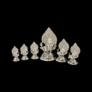 925 Sterling Silver Hallmarked Lakshmi / Kamakshi Deepak (Diya)