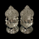 925 Sterling Silver Hallmarked 20ml Capacity Lakshmi / Kamakshi Deepak (Diya) Pair