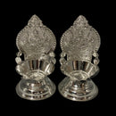 925 Sterling Silver Hallmarked 30ml Capacity Lakshmi / Kamakshi Deepak (Diya) Pair