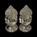 925 Sterling Silver Hallmarked 40ml Capacity Lakshmi / Kamakshi Deepak (Diya) Pair