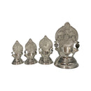 925 Sterling Silver Hallmarked Ashta Lakshmi / Ashta Kamakshi Deepak (Diya)