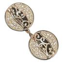 925 Sterling Silver CZ Studded Earrings - Design