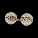 925 Sterling Silver CZ Studded Earrings - Design