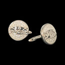 925 Sterling Silver CZ Studded Earrings - Design