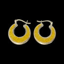 925 Sterling Silver Earrings / hoop - Design