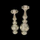 925 Sterling Silver Hallmarked Hand Engraved Rose Water Sprinkler / Paneer Sombu