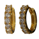916 Twenty Two Karat (22K) Teens / Adult Hoops -Style