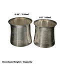 925 Sterling Silver Hallmarked Puja PanchPatra / Kubera / Lakshmi Kuncham