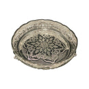 925 Sterling Silver Designer Hallmarked Large Puja Plate with Elephant Stand - Style