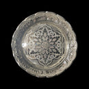 925 Sterling Silver Designer Hallmarked Large Puja Plate with Elephant Stand - Style