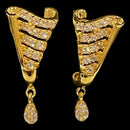 916 Twenty Two Karat (22K) Gold Studded Earrings -Style