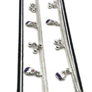 925 Sterling Silver Designer Fancy Anklet  - Style