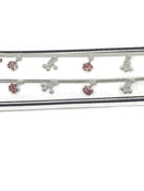 925 Sterling Silver Designer Fancy Anklet  - Style