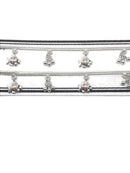925 Sterling Silver Designer Fancy Anklet  - Style