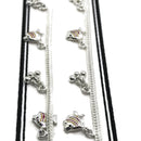 925 Sterling Silver Designer Fancy Anklet  - Style