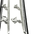 925 Sterling Silver Designer Fancy Anklet - Style