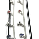 925 Sterling Silver Designer Fancy Anklet  - Style