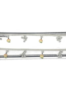 925 Sterling Silver Designer Fancy Anklet - Style