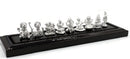 999 Pure Silver Nav Deva Idols / Statue Set (Figurine