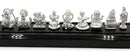 999 Pure Silver Nav Deva Idols / Statue Set (Figurine