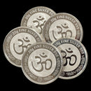 999 Pure Silver Ganesha Lakshmi / Laxmi 20 gram Coins (Pack of 5 Coins)
