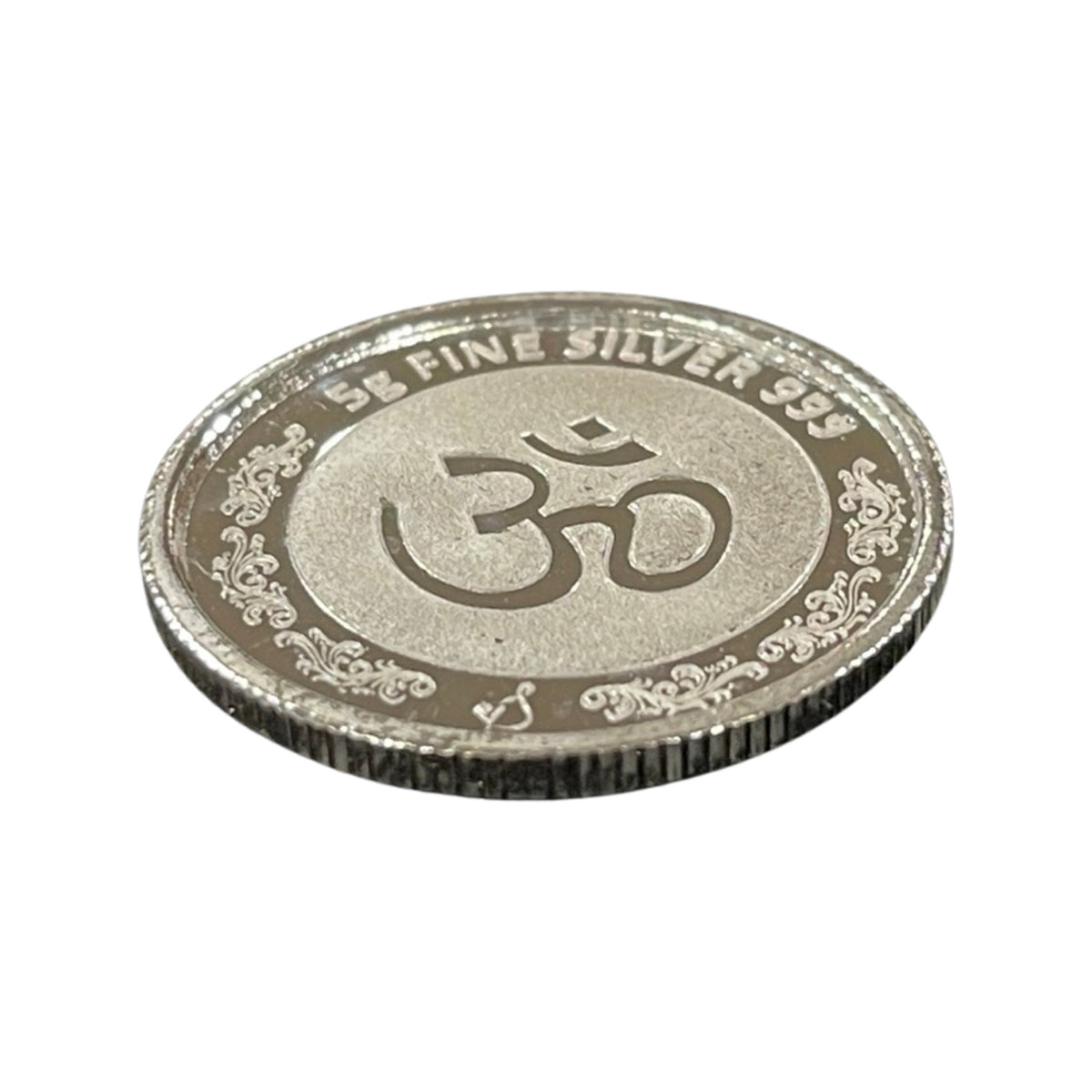 999 Pure Silver Ganesha Lakshmi / Laxmi 5 Gram Sealed Coin - Figurine#