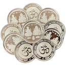 999 Pure Silver Ganesha Lakshmi / Laxmi 5 gram Coin (Pack of 10 Coins)-Figurine